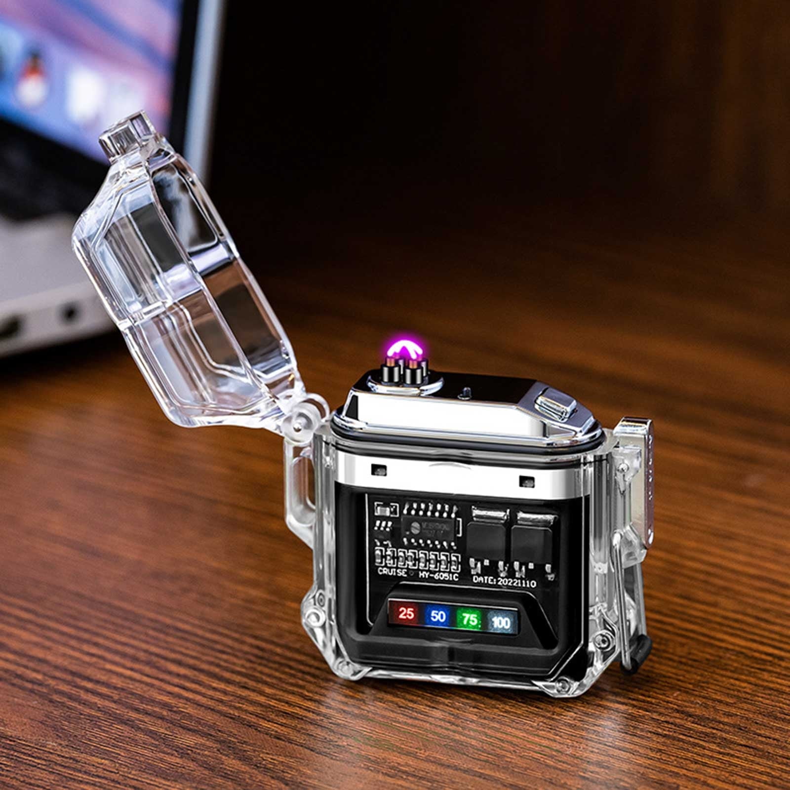 LBCHEN Lighter Electronic Rechargeable Lighter Cigarette Lighter