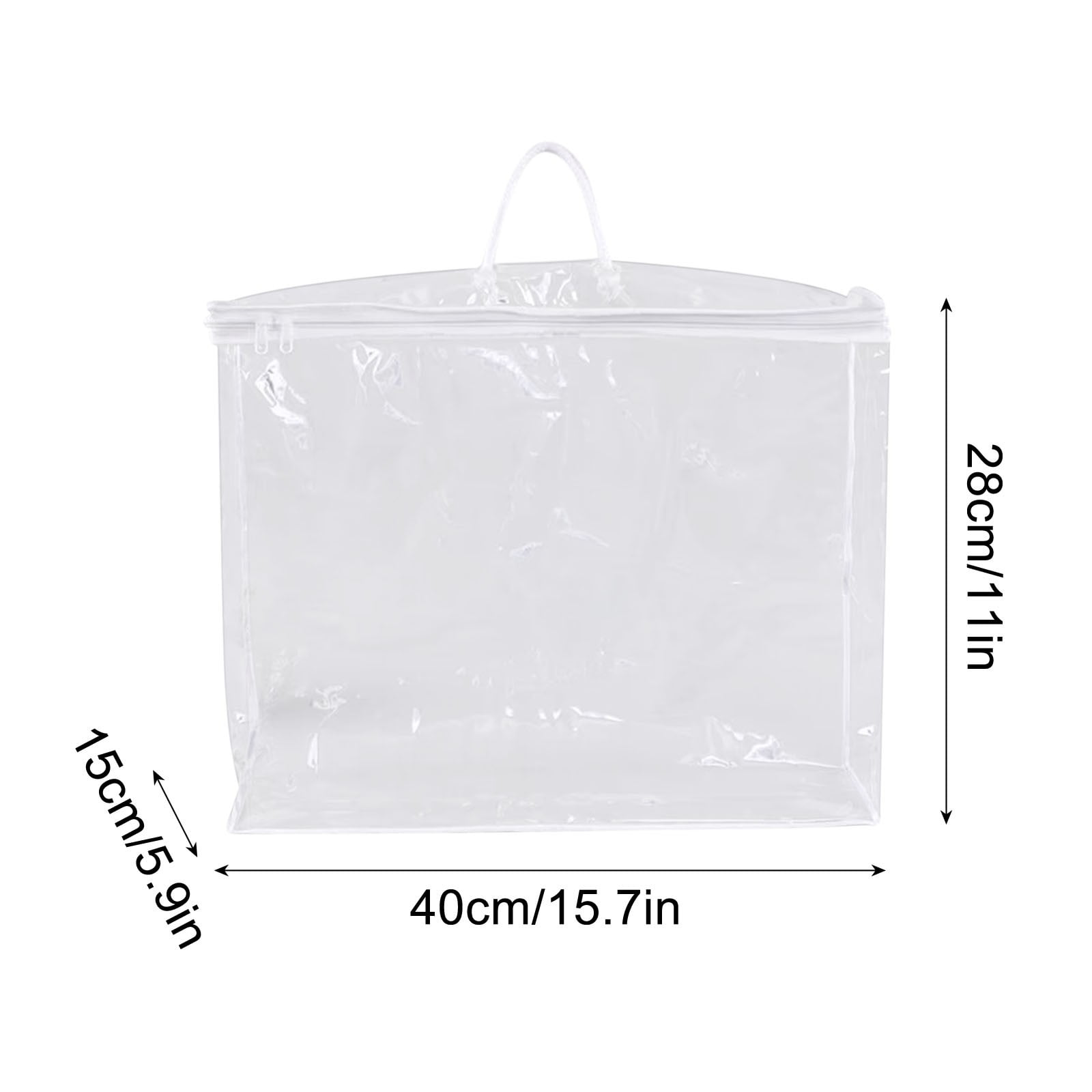LBCHEN Sales Today Cheap Pvc Transparent Packaging Bag Pvc Home Textile Household Four Piece Set Bag Pvc Storage Bag Transparent Curtain Packaging Bag Walmart