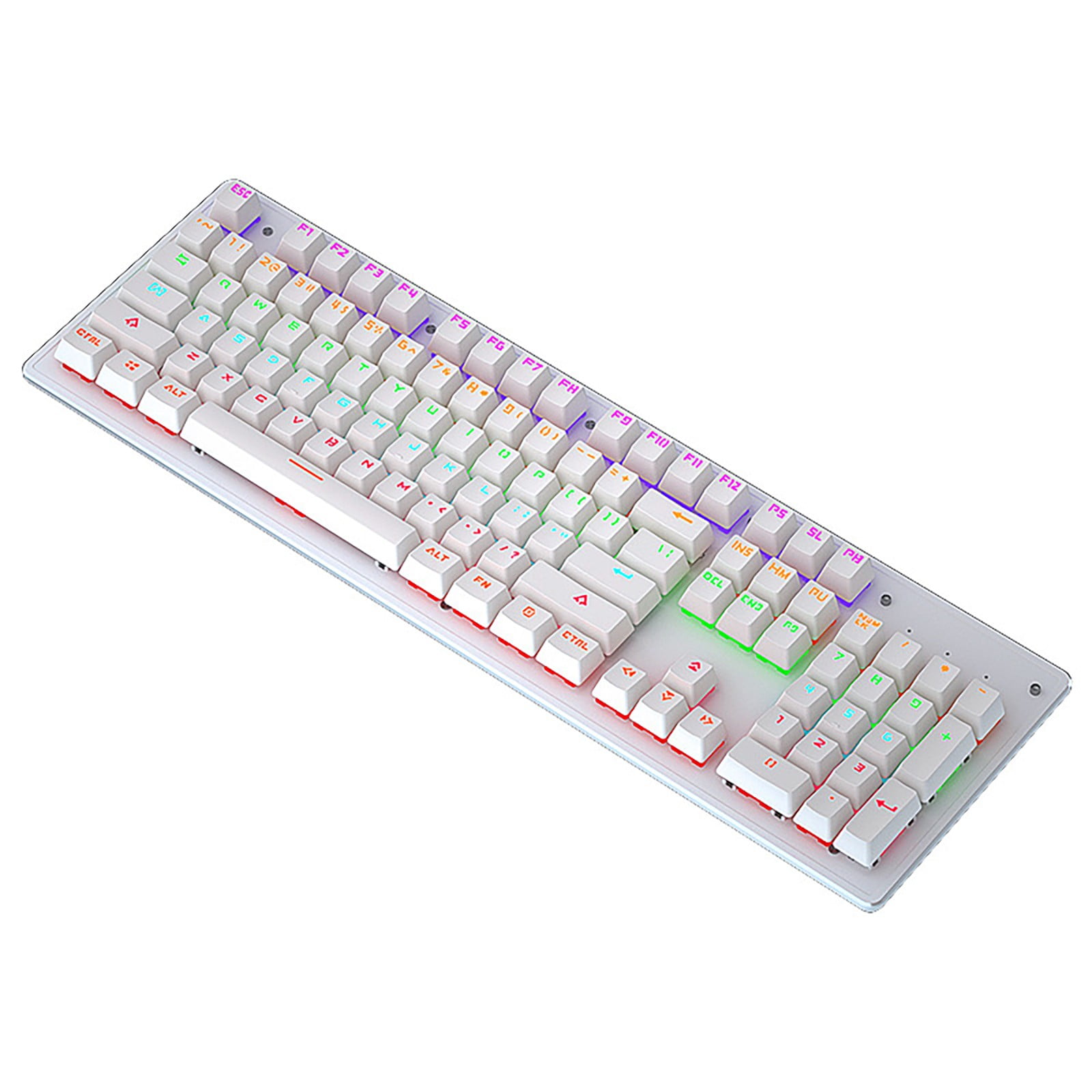 LBECLEY Color Changing Keyboard 104Key Rgb Backlit