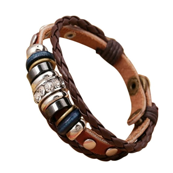 LBECLEY Matching Bracelets Women Western Unisex Bracelet Bangles Jewelry Leather & Bracelets Srpe51 Bracelet for Women As Shown