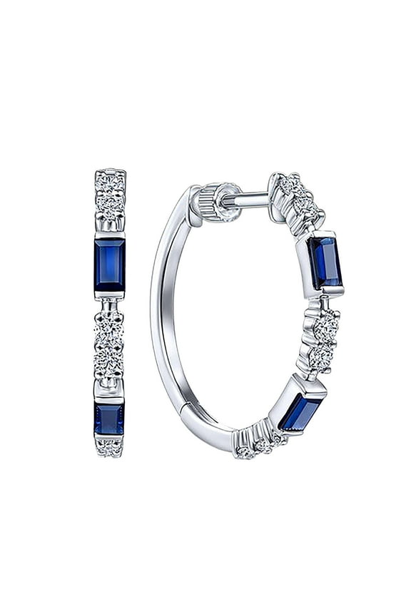 Packs Of Earnings Earrings Diamond Earrings Zircon Ladies Temperament Creative Fashion Blue Earrings Lipstick Earrings for Women Multicolor One Size