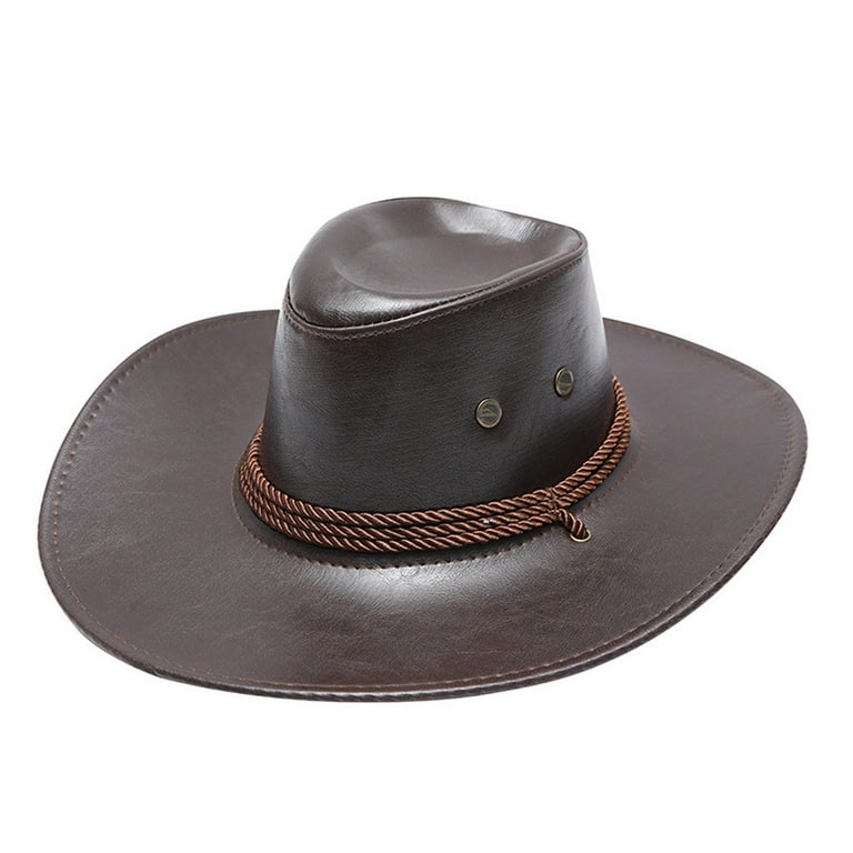 Western Cowboy Hat Men Summer Outdoor Hat Winter Lightweight Stylish  Comfortable