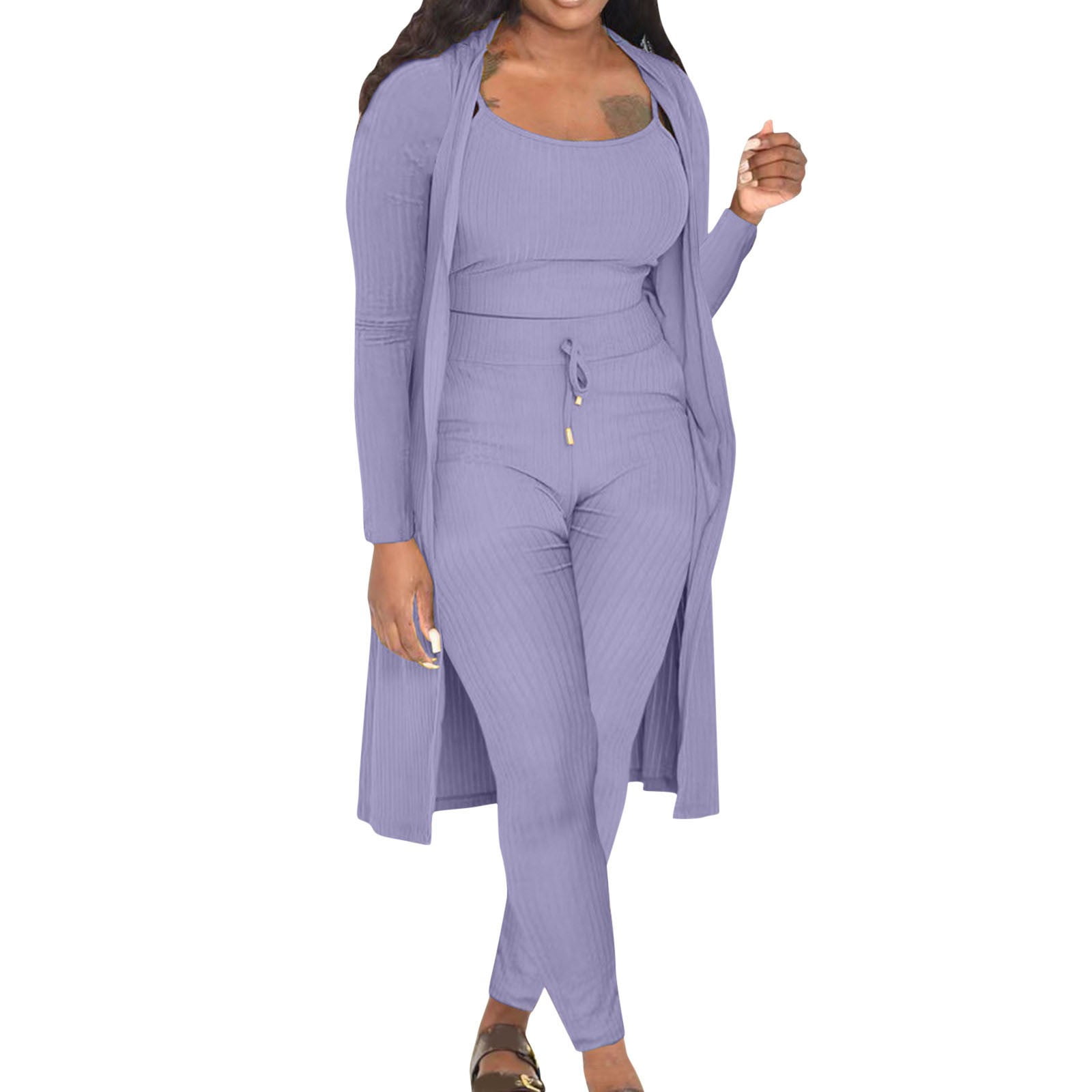 LBECLEY Plus Size Pant Suits for Wedding Guest Fall Winter