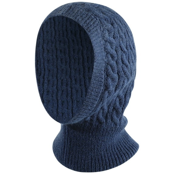 LBECLEY Toboggan Snow Winter Hats for Men Women Soft Warm Knit Hat Ski Stocking Collar Cap Hat Wool Hats for Men Women Mens Hats A One Size