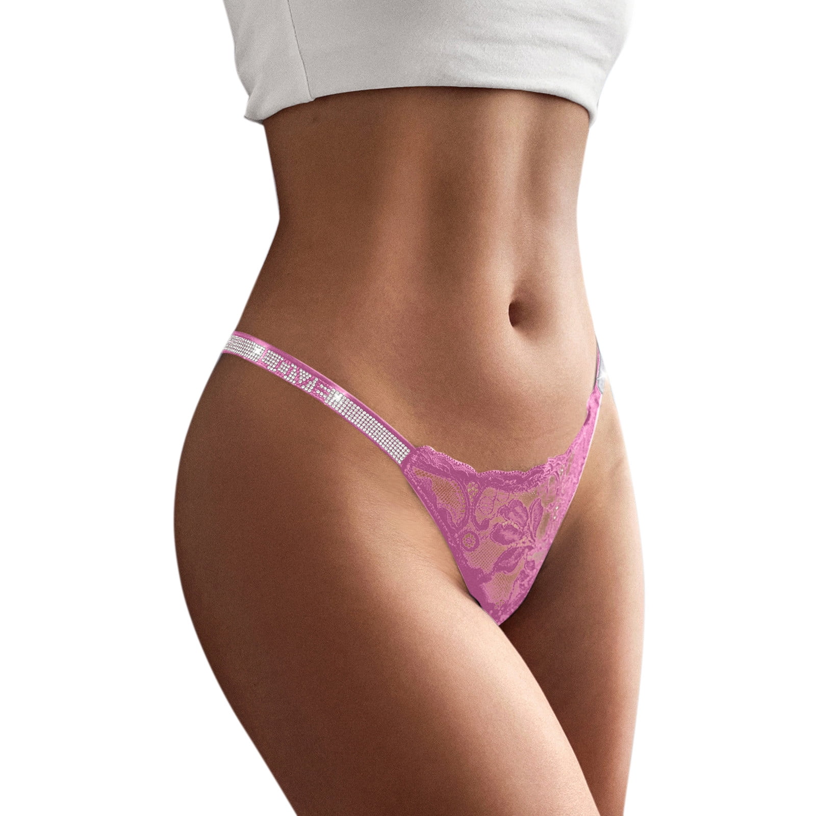 5 Pack Women Lace Panties Cotton G-Strings Lace Breathable Panties, Shop  Today. Get it Tomorrow!