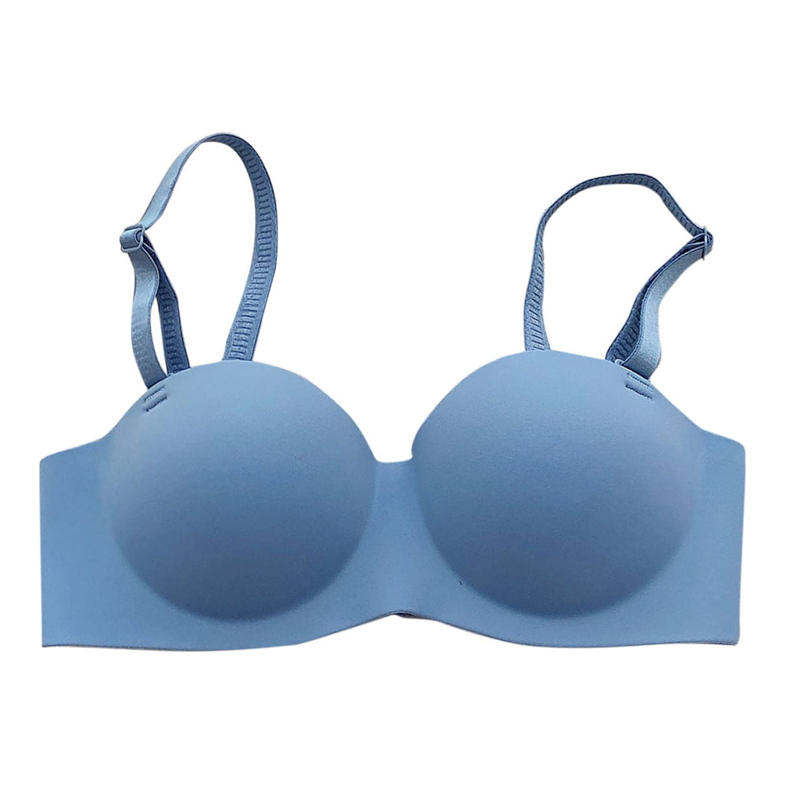 LBECLEY Underwire Padded Bras for Women Womens Solid Color Glossy