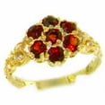 thumbnail image 1 of LBG 14k Yellow Gold Natural Garnet Womens Promise Ring - Size 5.5, 1 of 1