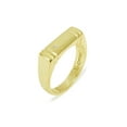 thumbnail image 1 of LBG British Made 10k Yellow Gold Cubic Zirconia Mens Band Ring - 25 size options - Size 9.25, 1 of 6