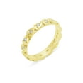 thumbnail image 1 of LBG British Made 10k Yellow Gold Cubic Zirconia Womens Eternity Ring - 33 size options - Size 10, 1 of 6
