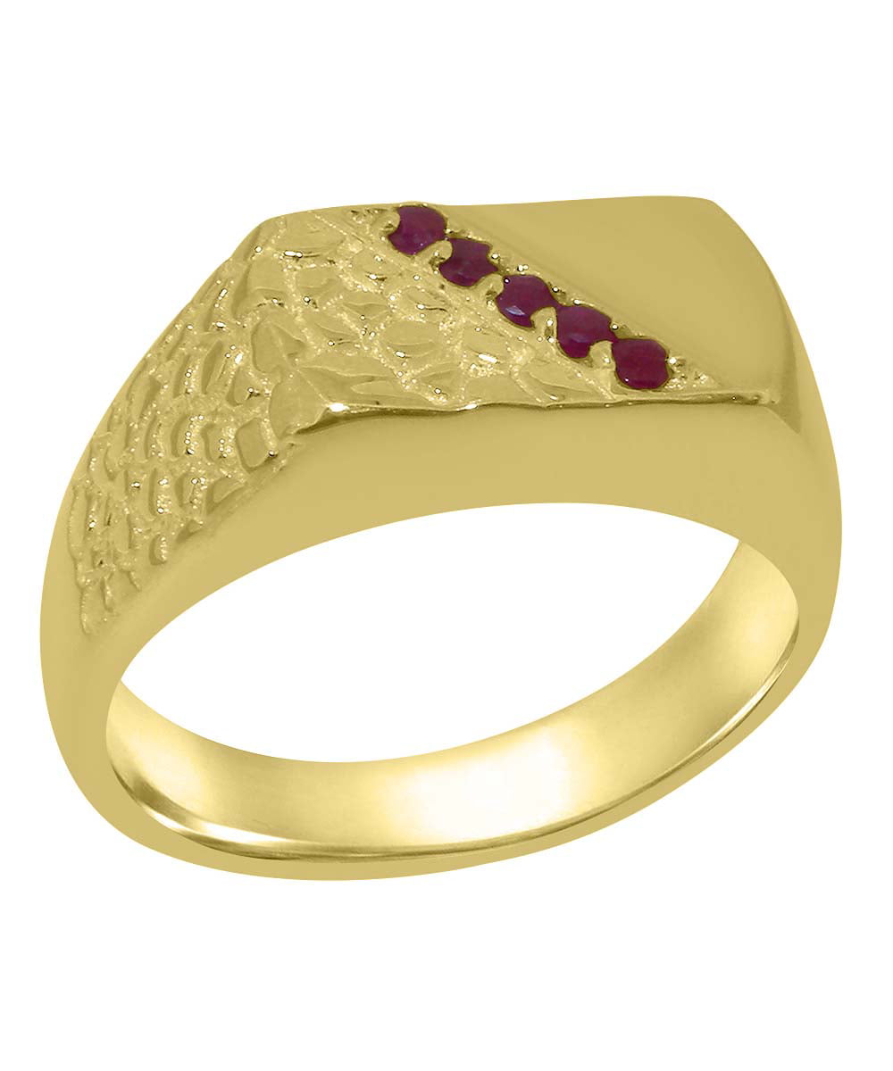 14 Karat Yellow Gold 1950s Vintage Mens Retro Moderne Diamond Ring —  Antique Jewelry Mall