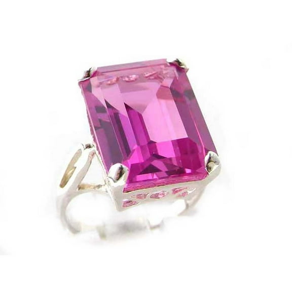 LBG Sterling Silver Womens Anniversary Ring - Size 8