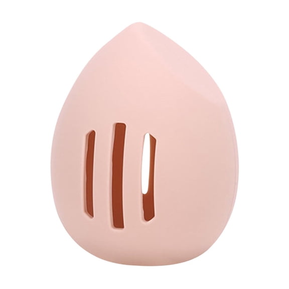 LBGAJGS Beauty Sponge Storage Bag, Portable Silicone Case, Breathable Holder for Cosmetic Sponges, Travel Drying Pouch