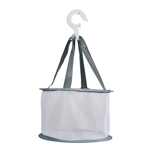 LBGAJGS Hanging Mesh Drying Rack for Makeup Tools, Mini Cosmetic Brushes and Sponges Dryer, Beauty Drying Net with Hook
