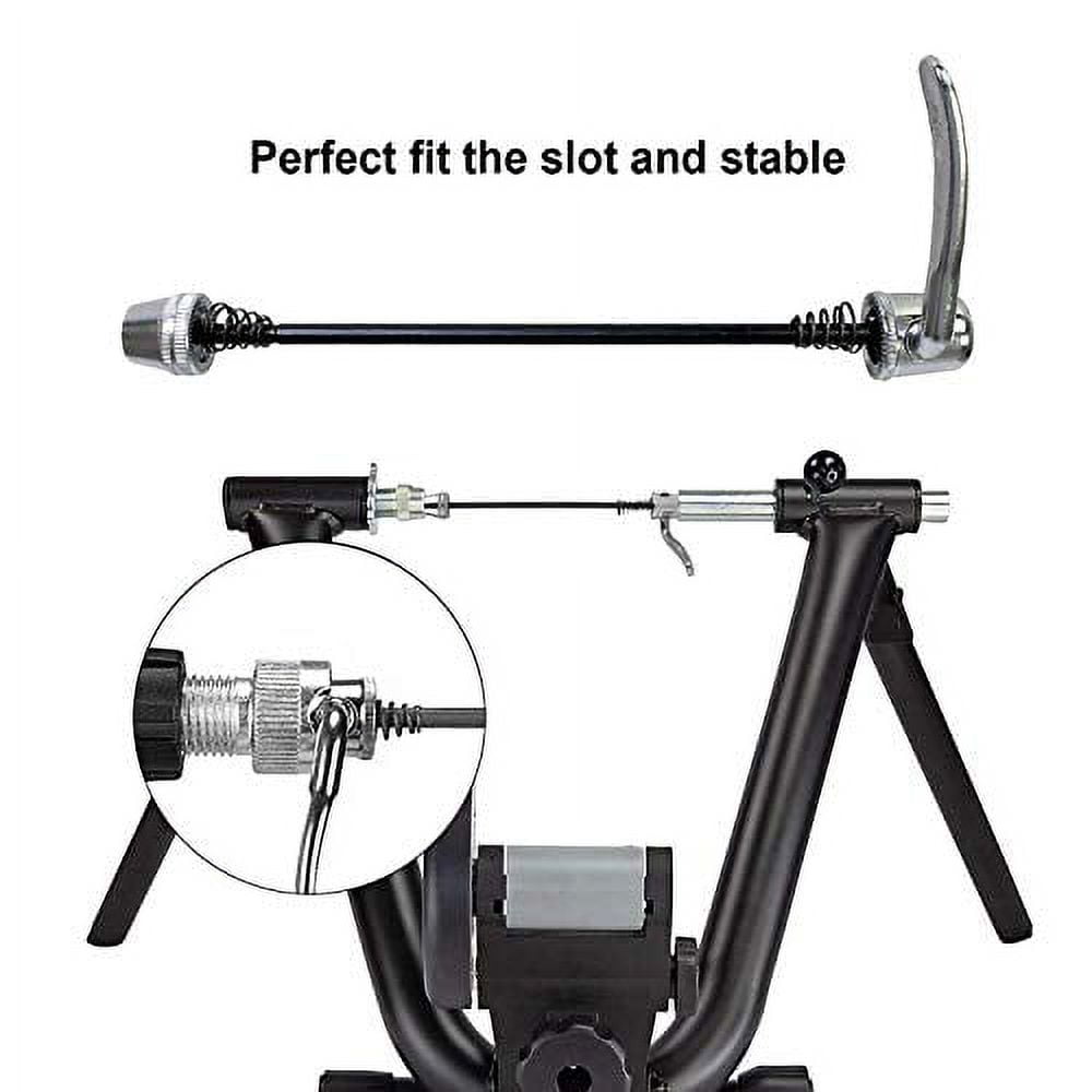 LBHMEI 2pcs Quick Release Rear Wheel Skewer for Trainer Bicycle Cycling Back Rear Wheel Tire