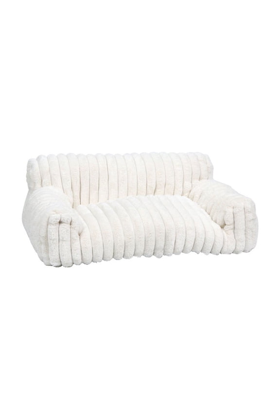 Cute Mini Sofa, Pets Sofa Small Dog Bed 24x10x12", Washable Puppy Sleeping Bed Cat Couch Pet Sofa Bed, Soft Calming Cat Sofa Beds for Medium Small Cats and Dogs