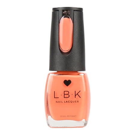 LBK Love by Kemeny, Gina's Generosity, Orange Nail Polish