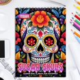 thumbnail image 1 of LBKHOUSE Sugar Skulls Coloring Book for Adult, Spiral Bound, Soft Cover, 1 of 4