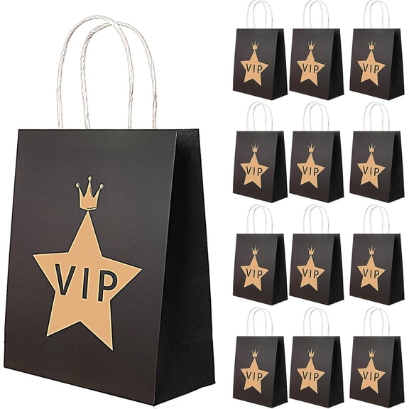 LBLNUGURI 32 PCS VIP Bags Gift,Bags for VIP Party, Supplies,Hollywood Movie Theme,VIP Pass Party Supplies Decorations,Birthday party for Kids Adults,hollywood theme party decorations. Y101