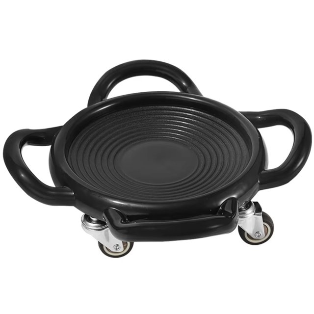 LBNGJZ 4Wheel Abdominal Sliding Board with 3 Kneel Mat for Full Body