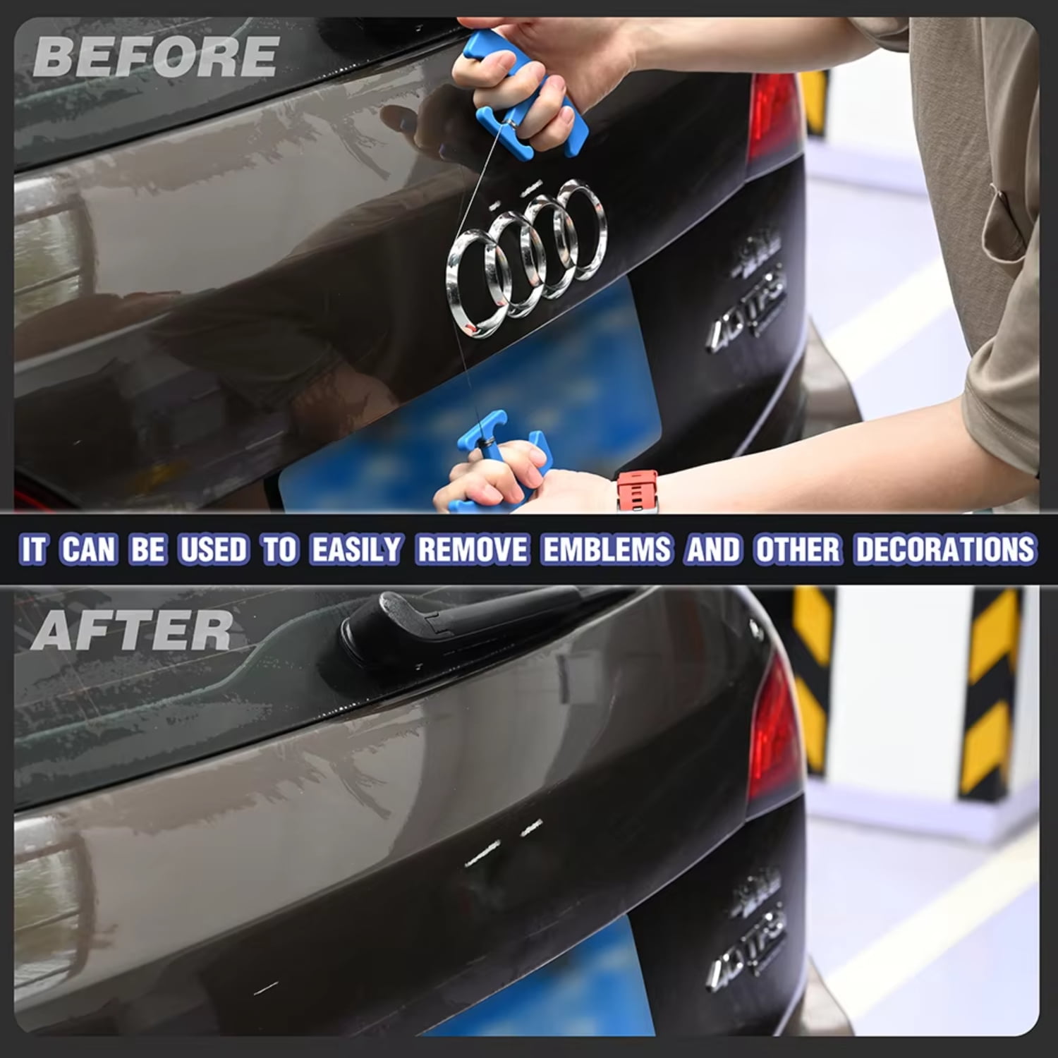 LBNGJZ Effortlessly Remove Car Emblem Logo with this Convenient Vehicle Body Label Sticker Glue