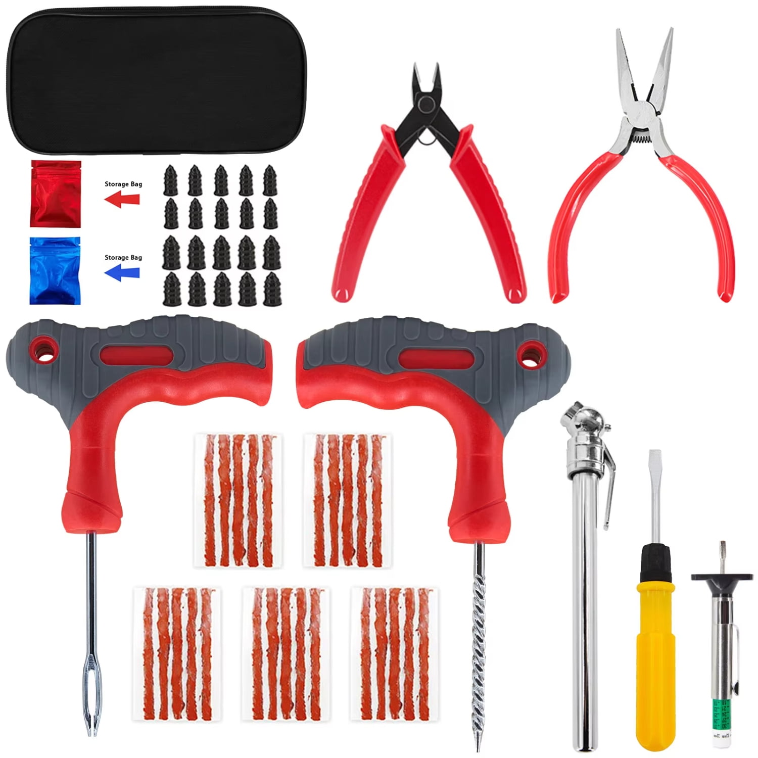 LBNGJZ Essential Car Tire Repair Tool Set for Auto Emergencies