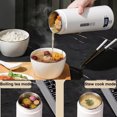 LBNGJZ Travel Portable Smart 500ml Kettle with Temperature Adjustment