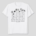 thumbnail image 1 of LBP Christian T-Shirts for Women Faith-Based Tee Top Fruit of The Spirit Shirt, Women's Graphic Tee 100% Cotton by TBun, Full Sizes S-5XL, 1 of 5