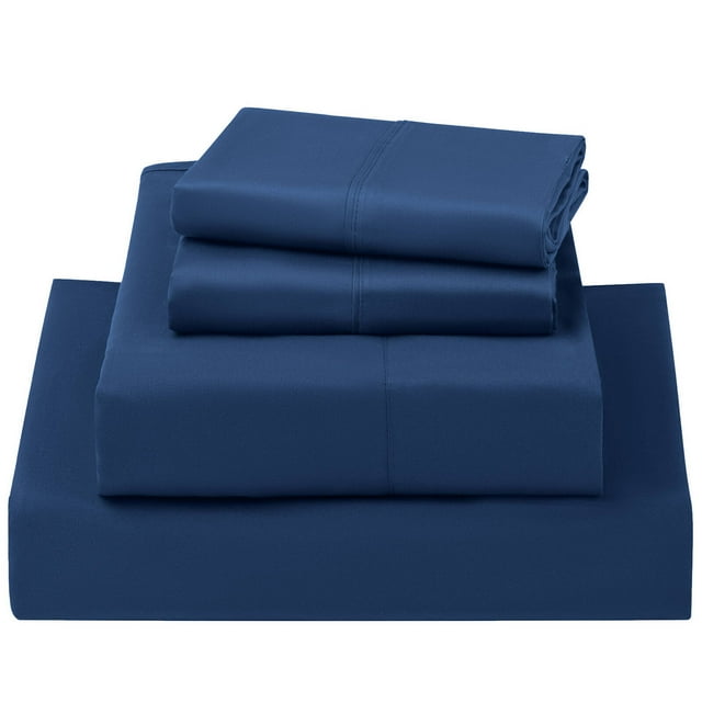 LBRO2M Deep Pocket Queen Sheet Set, 100 Egyptian Cotton, Hotel Comfort