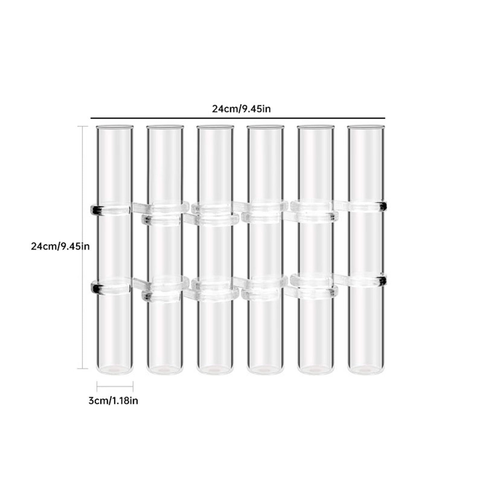 LBS 2023 New Hinged Flower Vase Tubeglass Hinged Clear Hinged Vases