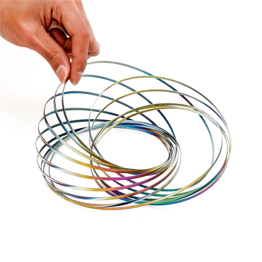 LBS Flow Rings Spring Bracelet Sensory Interactive Cool Toys for Kids