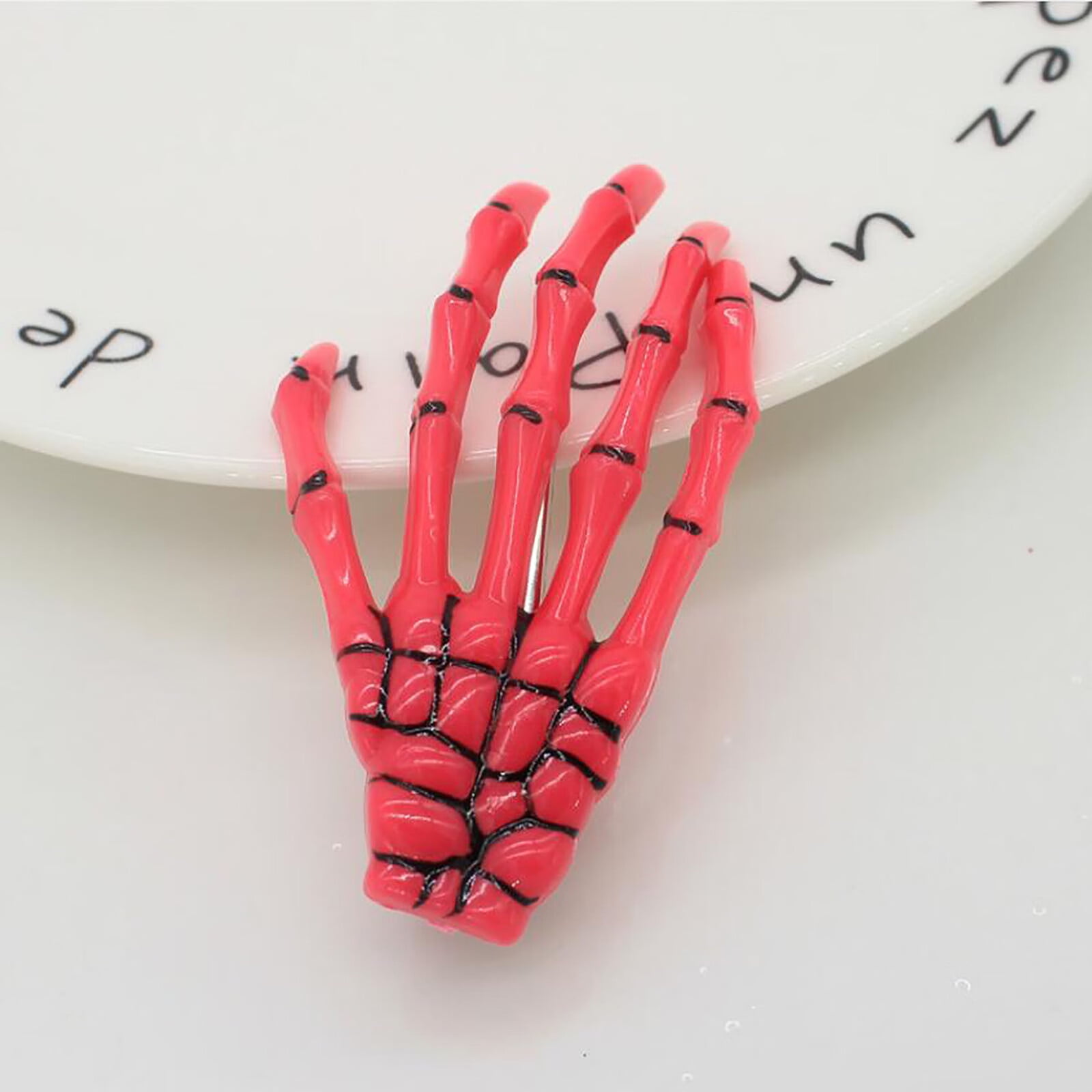 LBS Hair Accessories Claw Hairpin Hand Ghost Skeleton Halloween Hair