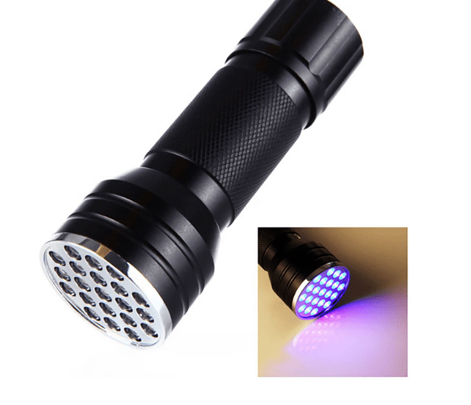 LBS Purple Flashlight Black Flashlight Torch LED Pet Stain Detector ...