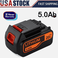 thumbnail image 1 of LBX4020 20V 5.0Ah Battery Packs Compatible with B&D 20V LBXR20 LBXR20B LBXR20-OPE LBXR2020 LBXR20 LB20 LBX20 LB2X4020 Cordless Power Tools, 1 of 10