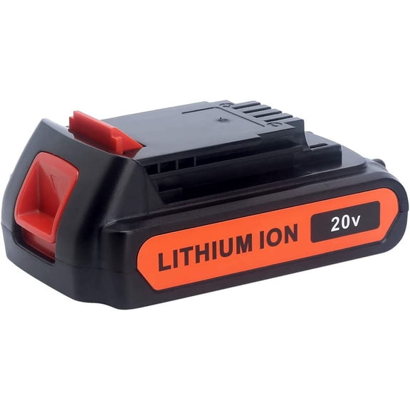 LBXR20 20V Lithium Battery Compatible with Black & Decker 20V MAX Lithium Battery LBXR2520 LBXR2020 LBX20 LB2X4020 LB2X3020 and LCC221 LST522 LST201 LST220 LST300 20-Volt Max Tools