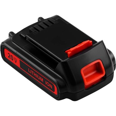For Black & Decker 20V Lithium Battery Replacement – LBXR20, 3.0-8.0Ah Options