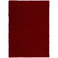 thumbnail image 1 of LBaiet 2' x 3' Red Rectangular Area Shag Throw Rug, 1 of 2