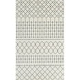 thumbnail image 1 of LBaiet 2' x 3' White and Gray Boho Geometric Rectangular Area Throw Rug, 1 of 4