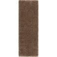 thumbnail image 1 of LBaiet 2' x 6' Beige Solid Rectangular Shag Rug Runner, 1 of 4