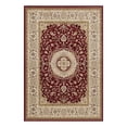 thumbnail image 1 of LBaiet Layla Oriental Akron Latex Collection 5 x 7 Area Rug - Red, 1 of 5