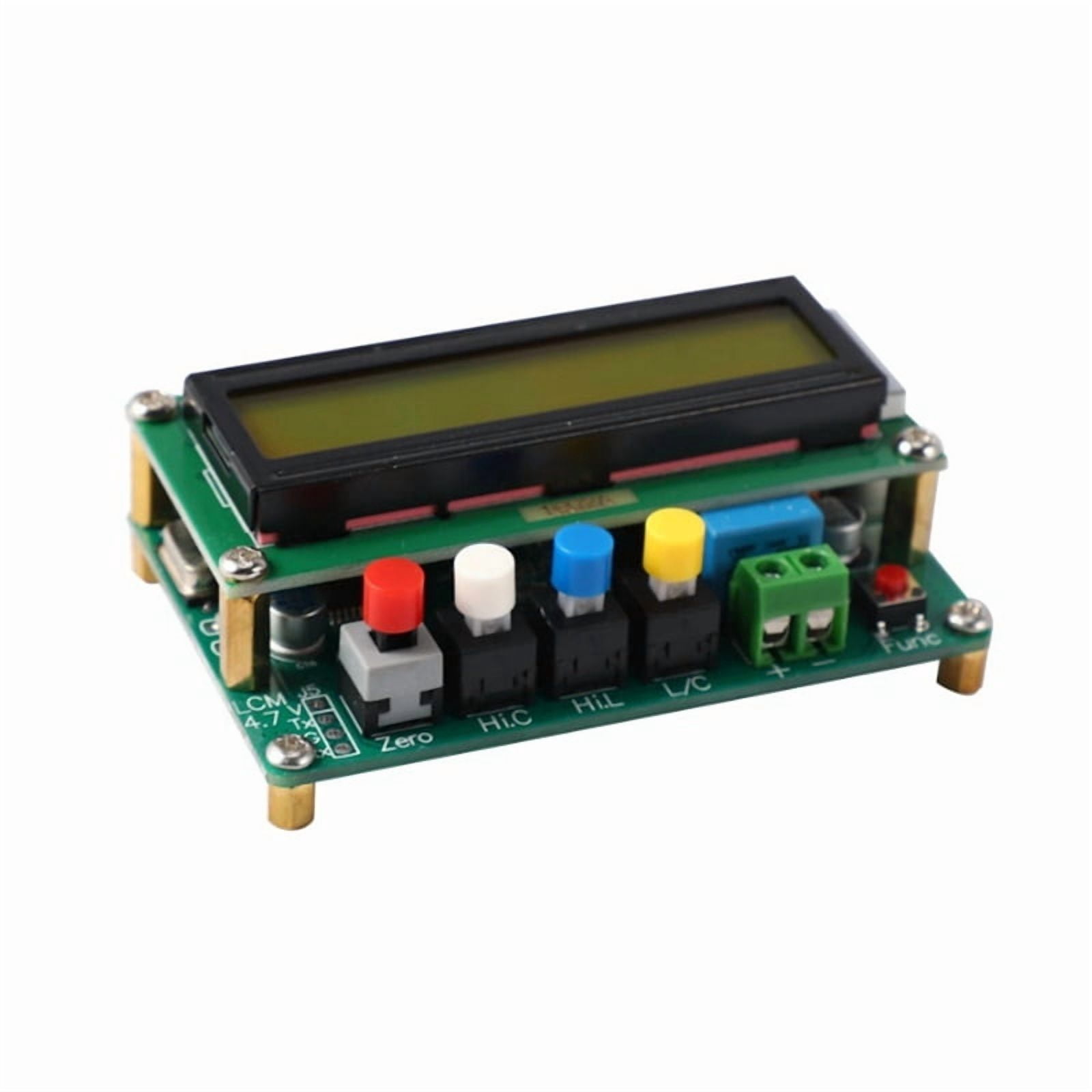 LC-100A Kapazitäts- Und Induktivitätsmesser – LCD, 0,001uH–100H, 1pF–100mF, Mit Testclip, USB-Strom