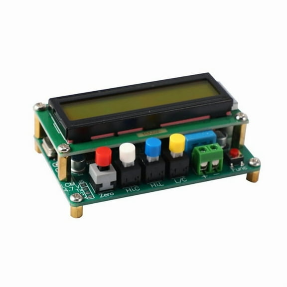 LC-100A Digital LCD Capacitance Tester Module Inductance Table TESTER LC Meter Frequency 1uH-100H LC100-A+Test Clip