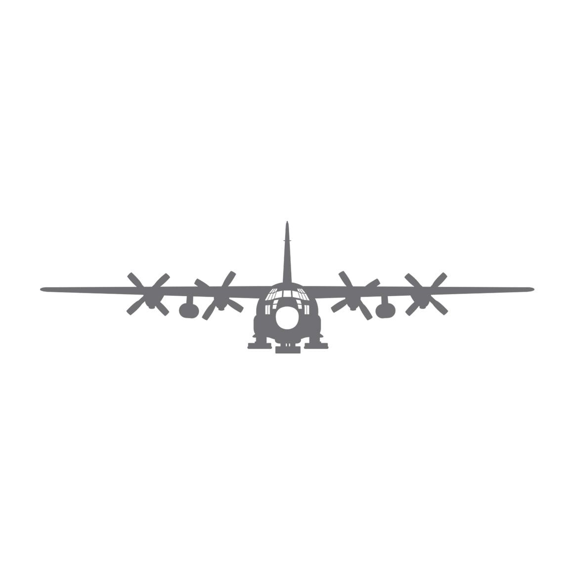 LC-130 Hercules Sticker Decal Die Cut - Self Adhesive Vinyl ...
