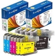 thumbnail image 1 of LC 203 XL Compatible 10 Cartridges LC203 for Brother J3420DW J4420DW J4620DW J5520DW J5620DW J5720DW J460DW J480DW, 1 of 1