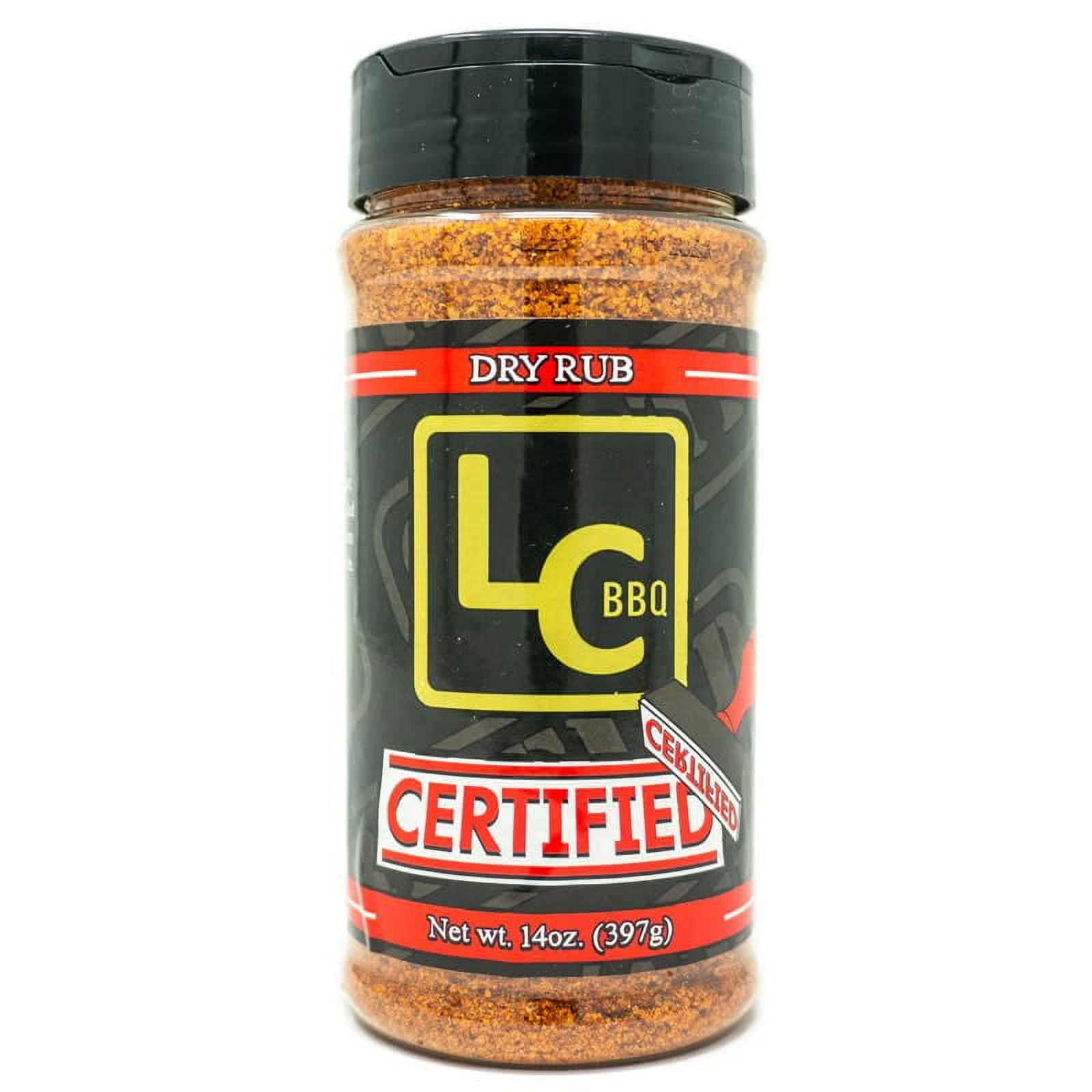 LC BBQ Certified Pork STF9 and Chicken Dry Rub 14oz