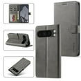 thumbnail image 1 of LC.IMEEKE Leather Case For Google Pixel 9 Pro,Premium PU Leather Flip Folio Wallet Case with Card Slot Magnetic Closure Shockproof Kickstand Protective Phone Cases Cover,Grey,For Google Pixel 9 Pro, 1 of 10