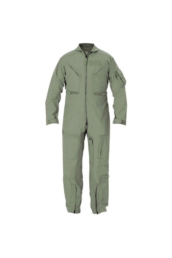 LC Industries Approved Manufacturer Nomex Flight Suit, Sage Green, Size 40S