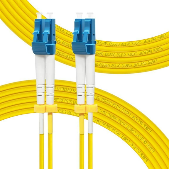 LC/LC 9/125 Singlemode Duplex Fiber Patch Cable - OS1 - 1 Meter | Premium Singlemode Fiber Cable for High-Speed Networking