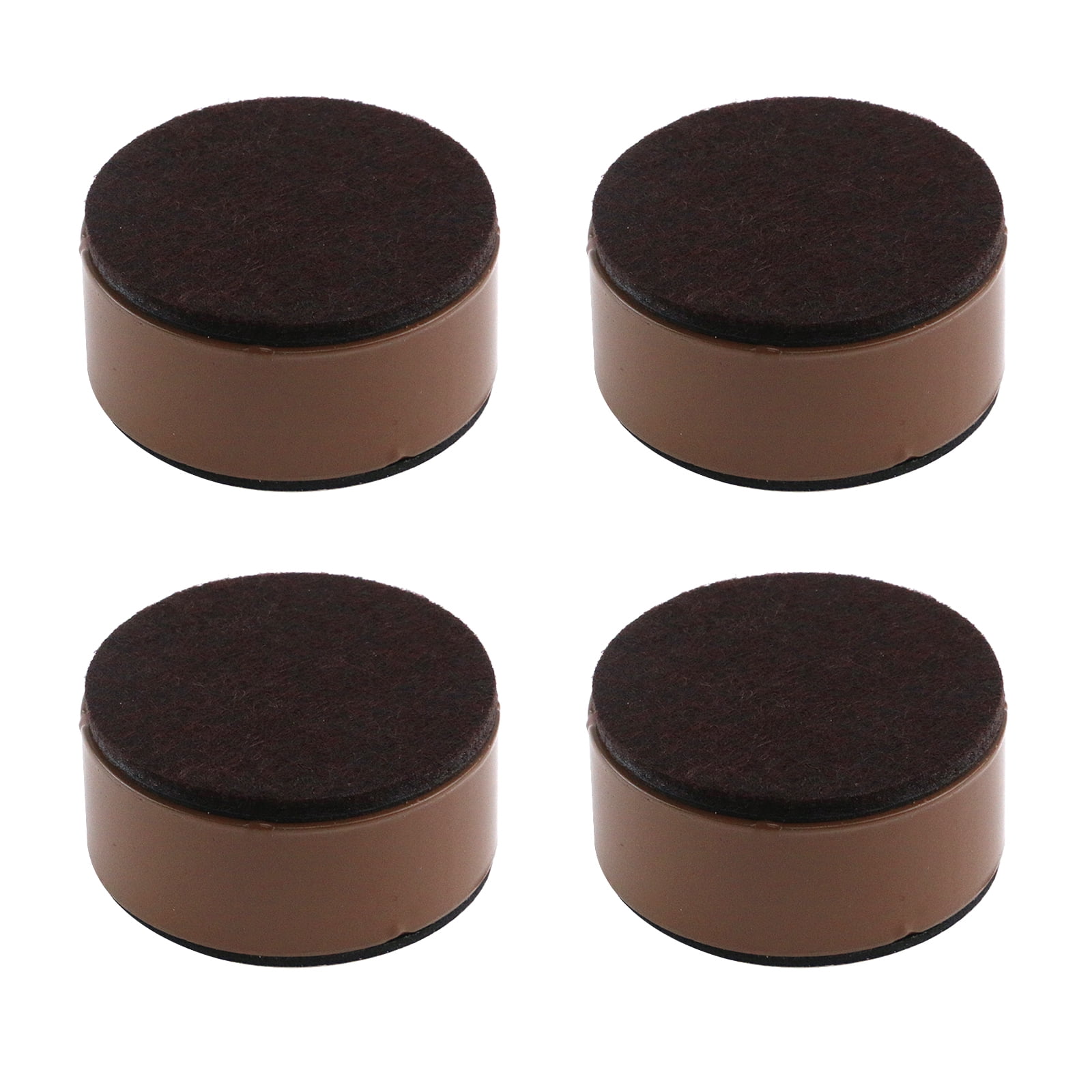 LC LICTOP 4Pcs Round Furniture Feet Riser Sofa Elevators for Bed Couch ...