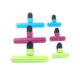 thumbnail image 1 of LC LICTOP 6Pcs Two Different Sizes Plastic Snacks Sealing Clip Household Bag Clips for Keeping Food Fresh Storage, 1 of 8