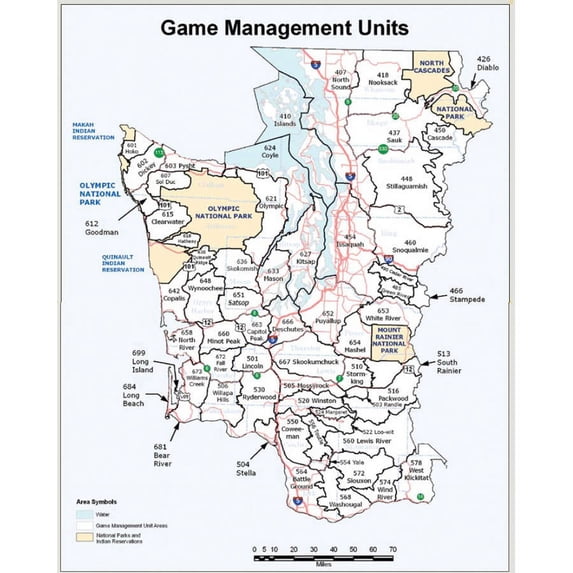 LC Sportsmap 516 Packwood